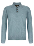 ZANONE Blue Cashmere Cardigan