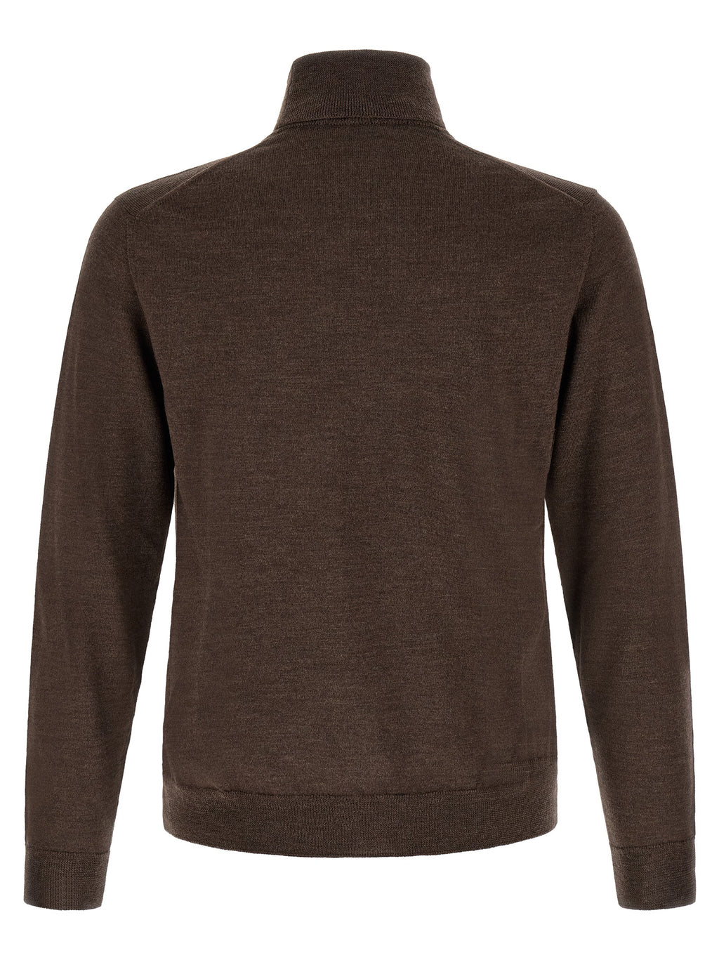 ZANONE Brown Virgin Wool Cardigan