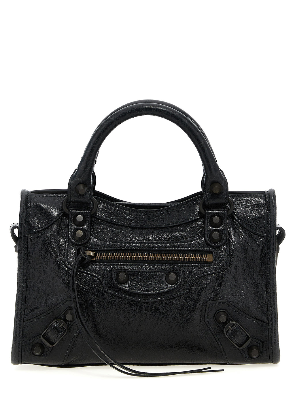 Balenciaga Black Lamb Leather Handbag