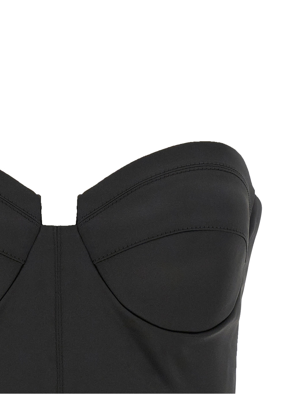 Elisabetta Franchi Black Polyester Tank Tops