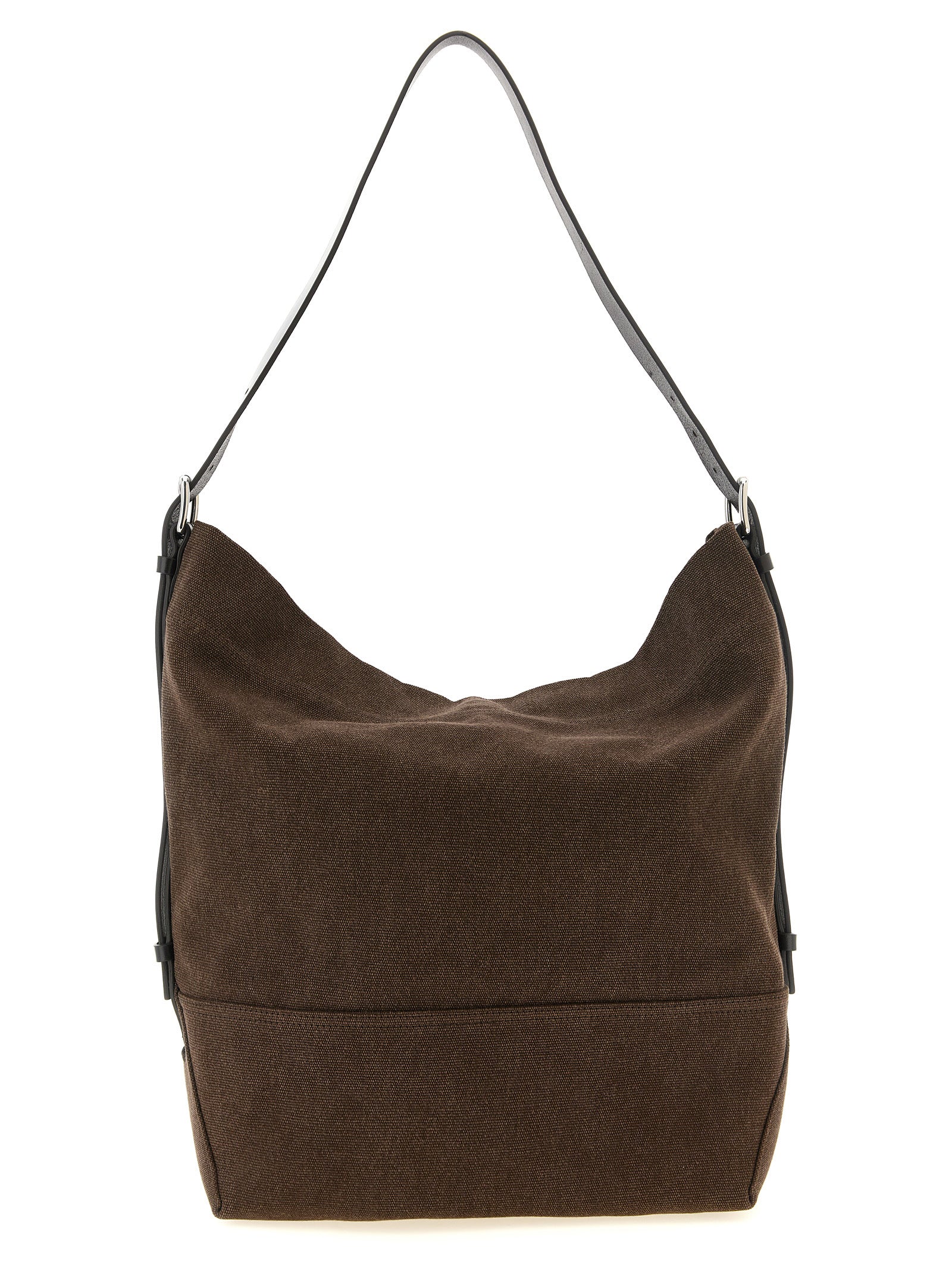 Lemaire Brown Cotton Handbag