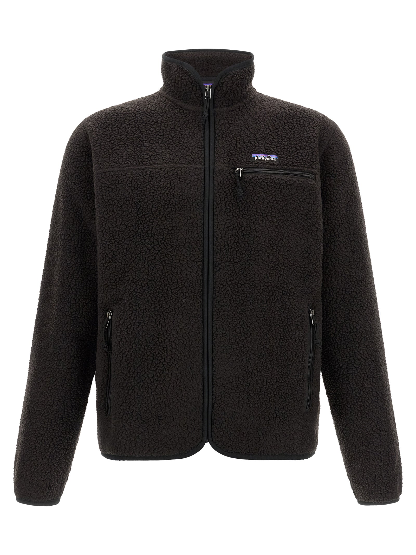 PATAGONIA Black Polyester Full-Length Jacket