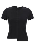 Y-3 Black Cotton T-Shirt