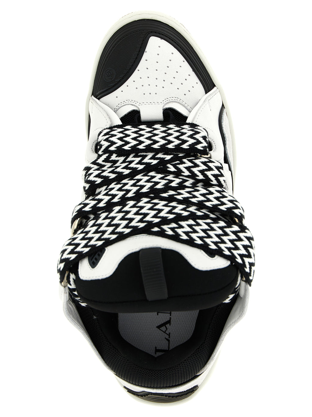 Lanvin Bicolor Calfskin Chunky Sneakers