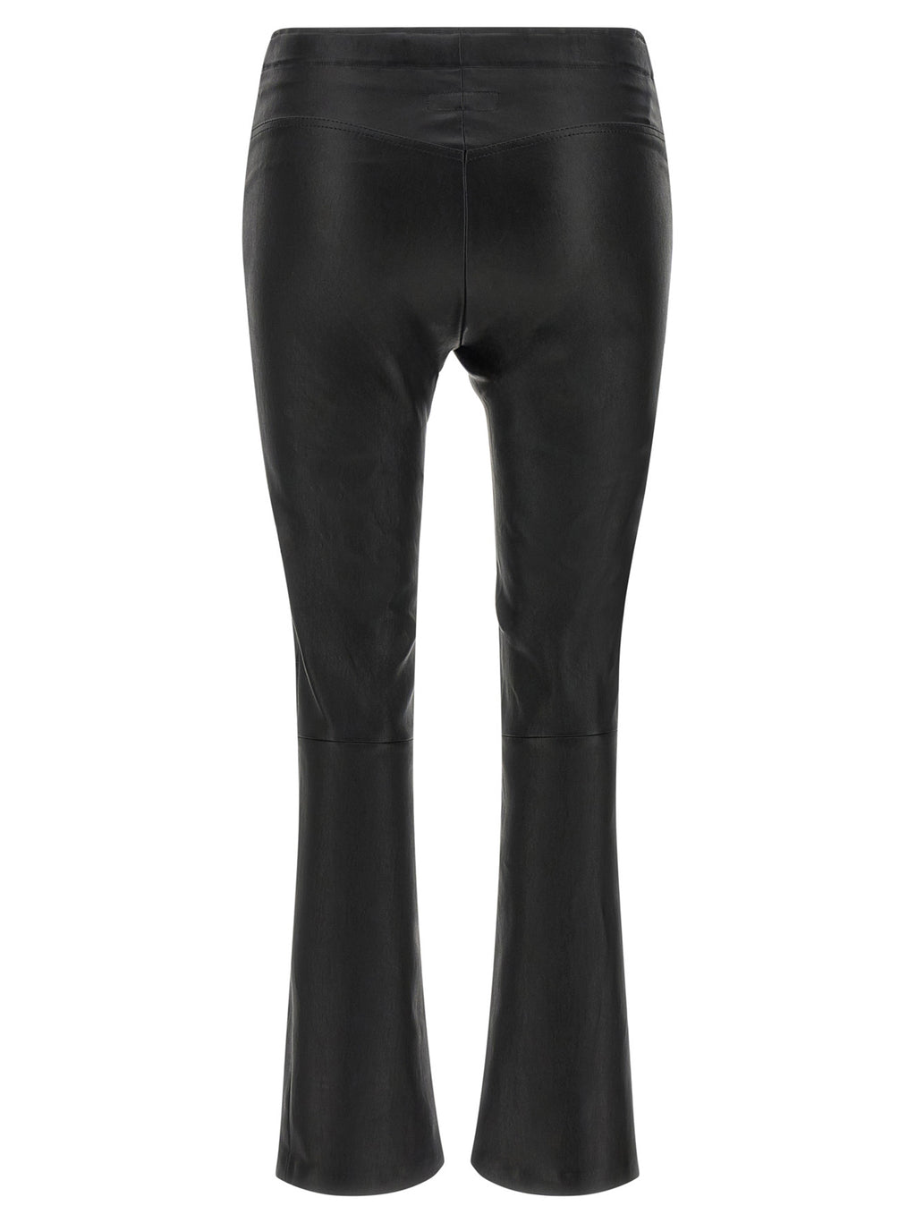 STOULS Black Leather Pants