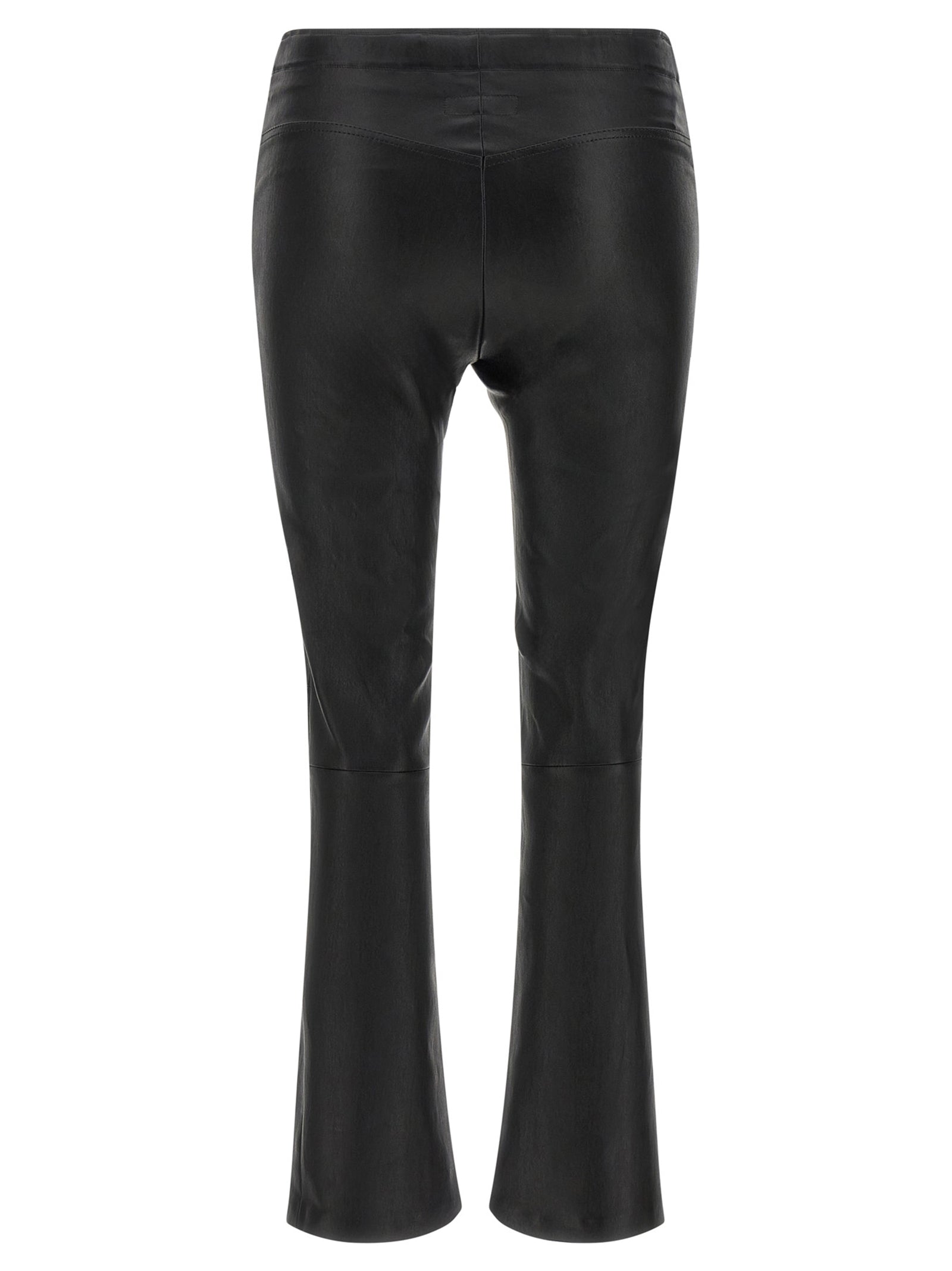 STOULS Black Leather Pants