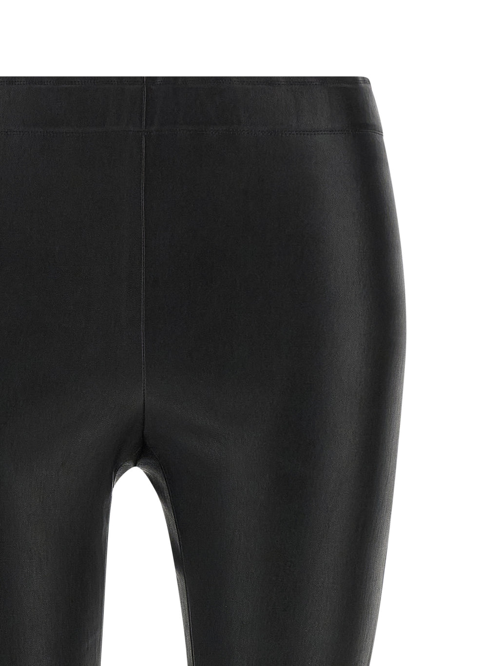 STOULS Black Leather Pants
