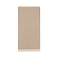 Gucci Beige Wool Oves Aries Foulard