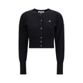 Vivienne Westwood Black Cotton Cardigan