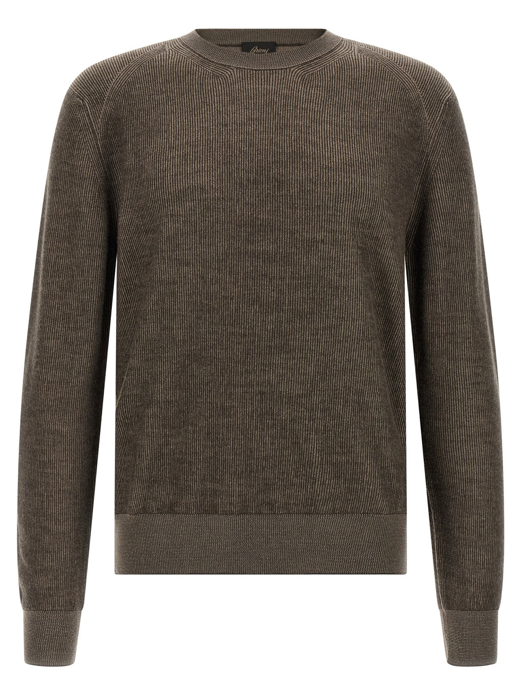 Brioni Brown Cashmere Cardigan
