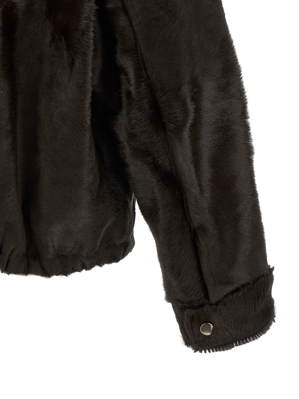 GIORGIO BRATO Brown Calfskin Leather Jacket