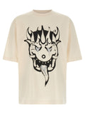 Y-3 White Cotton T-Shirt