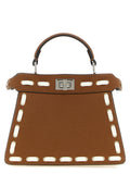 Fendi Brown Calfskin Handbag