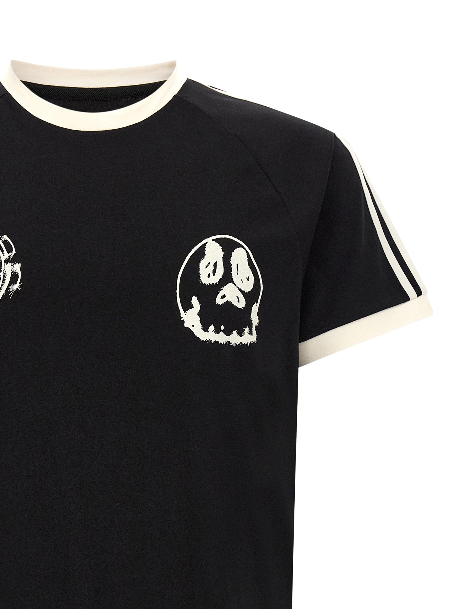 Y-3 Black Cotton T-Shirt