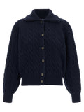 Polo Ralph Lauren Blue Wool Cardigan