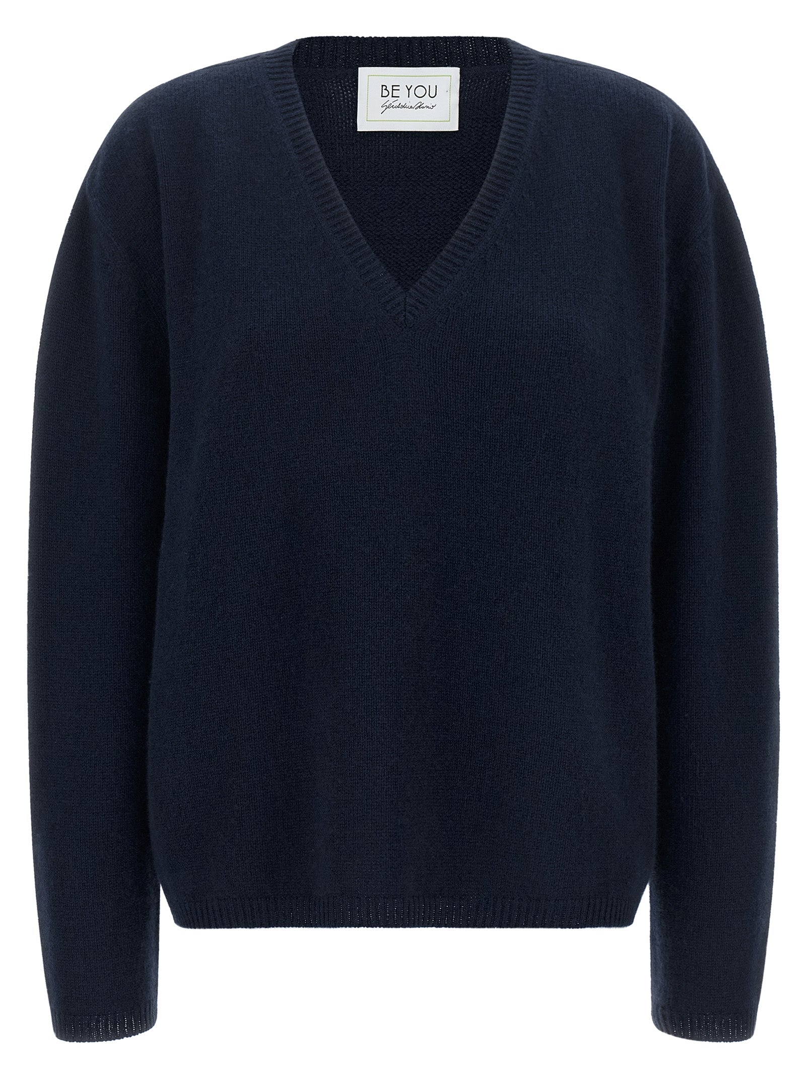 BE YOU Blue Cashmere Cardigan