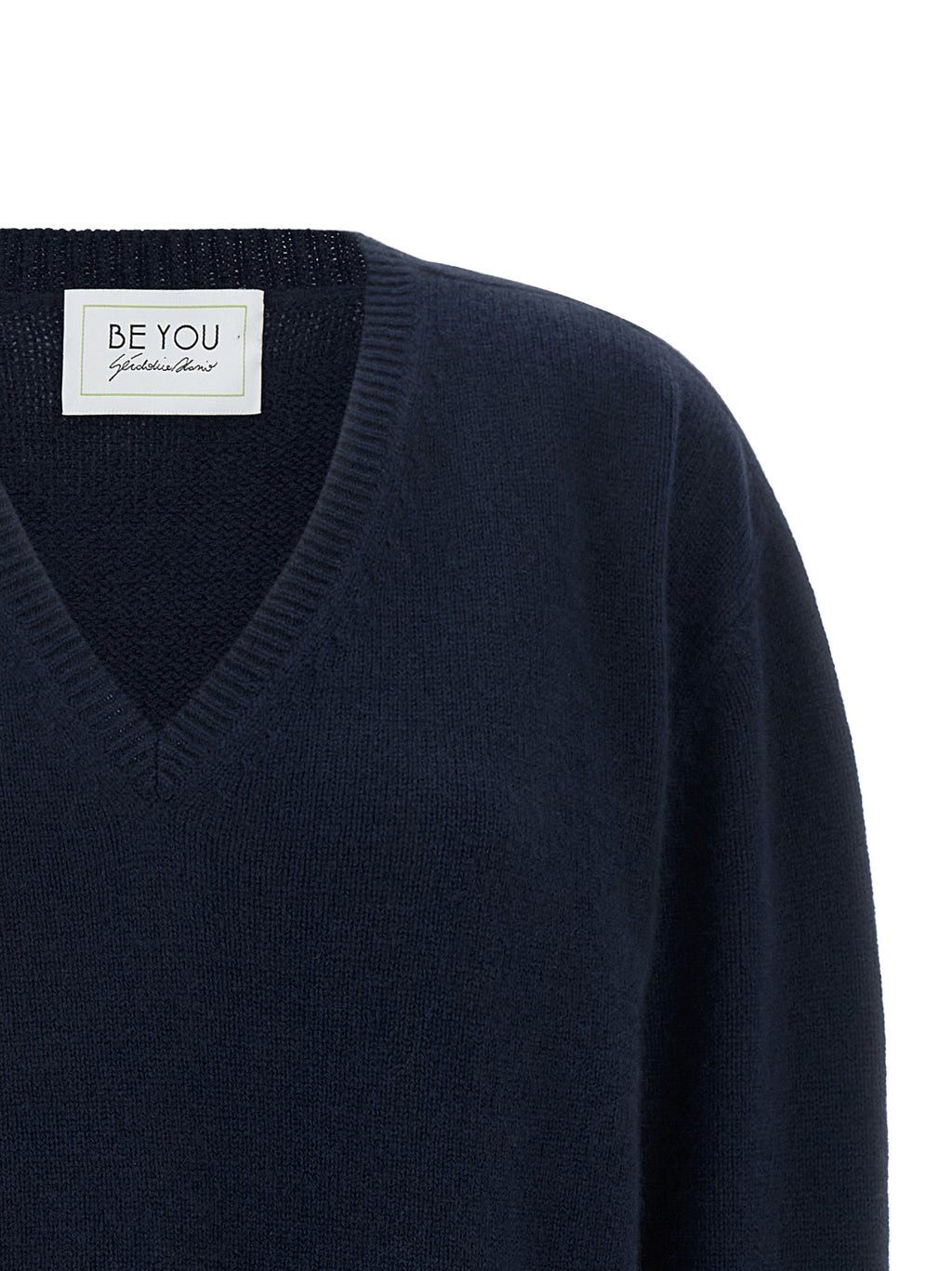 BE YOU Blue Cashmere Cardigan
