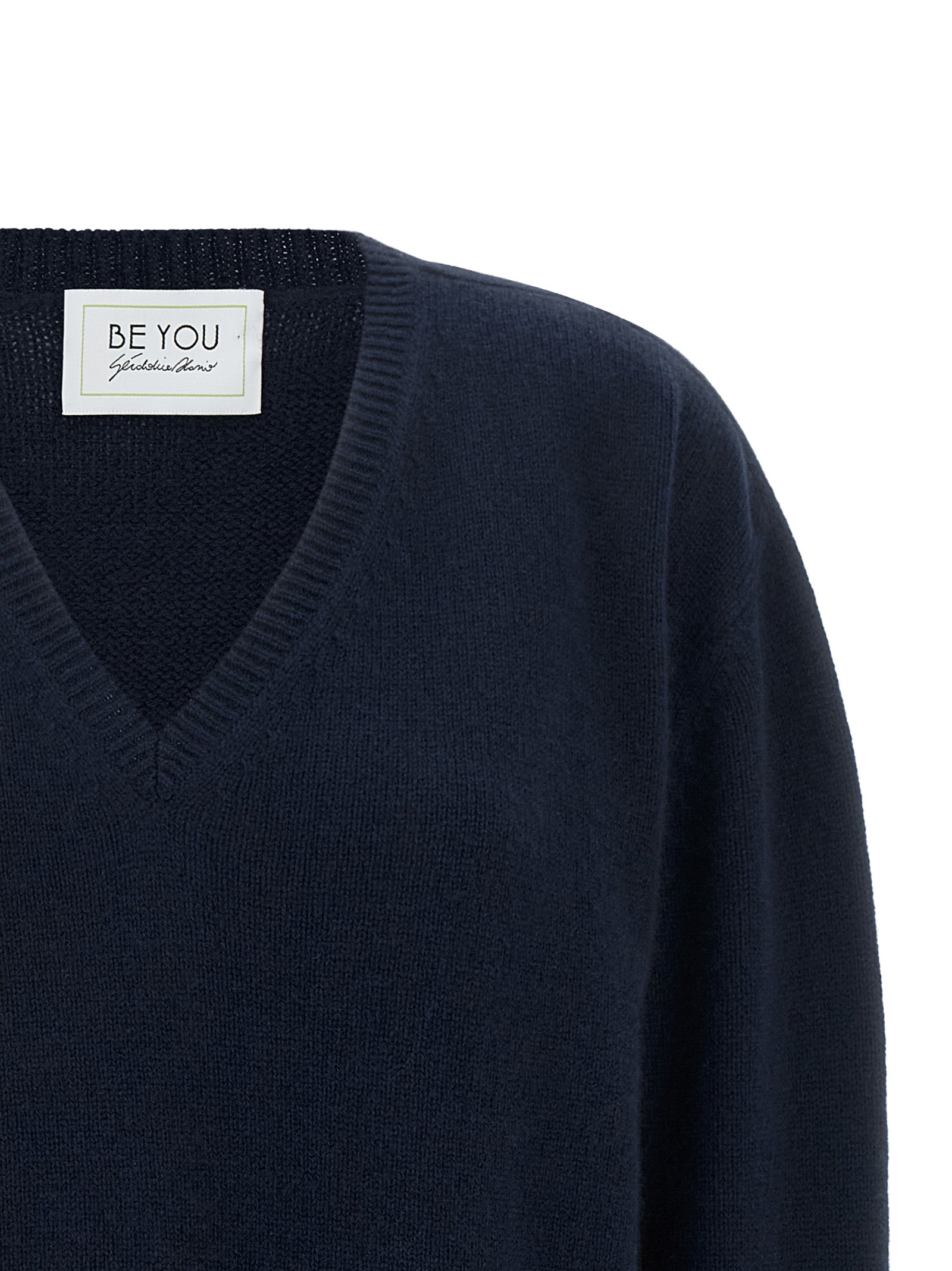BE YOU Blue Cashmere Cardigan
