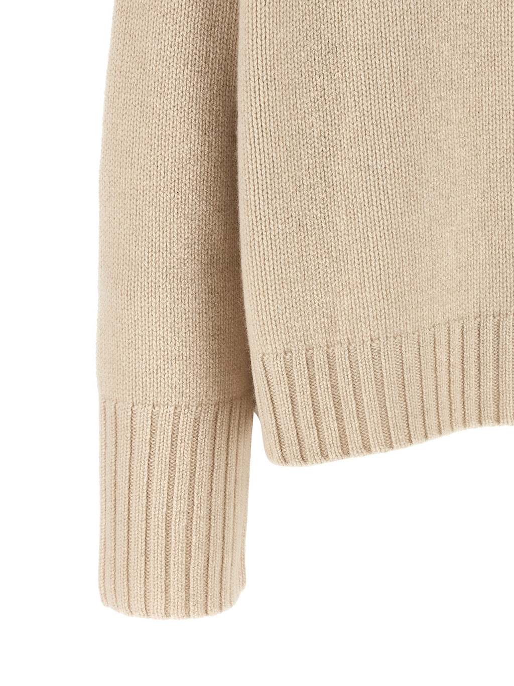 BE YOU Beige Cashmere Cardigan