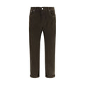 PT Torino Brown Cotton Casual Pants