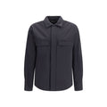 LAMINAR Black Polyamide Full-Length Jacket