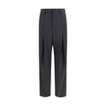 Dolce & Gabbana Black Wool Oves Aries Dress Pants