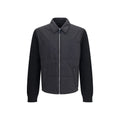 Prada Black Wool Oves Aries Full-Length Jacket