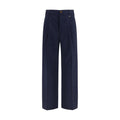 Vivienne Westwood Blue Wool Oves Aries Dress Pants
