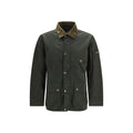 Barbour International Bicolor Cotton Full-Length Jacket