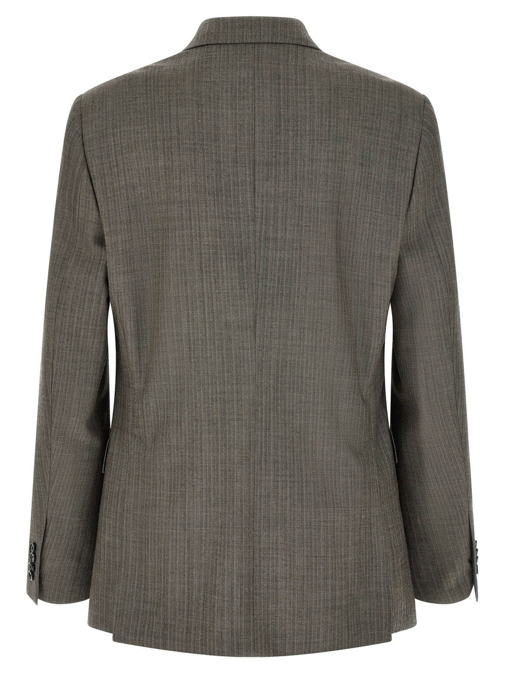 Lardini Gray Virgin Wool Two-Piece Suit