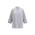 'S Max Mara Blue Cotton Shirt