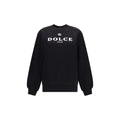 Dolce & Gabbana Black Cotton Sweatshirt