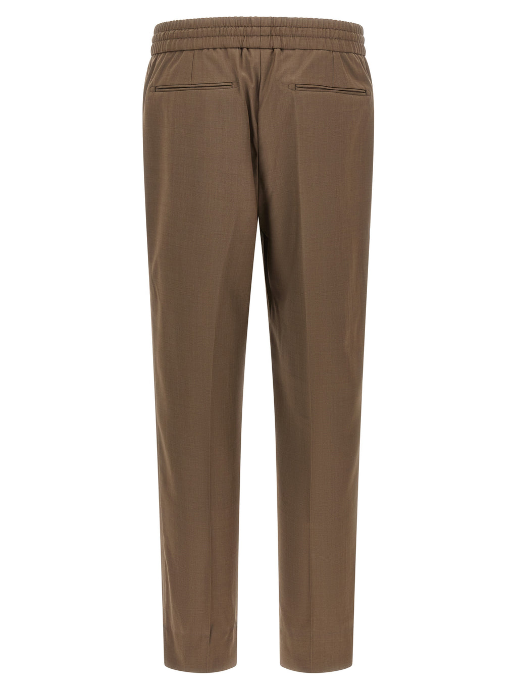 Brioni Brown Wool Casual Pants