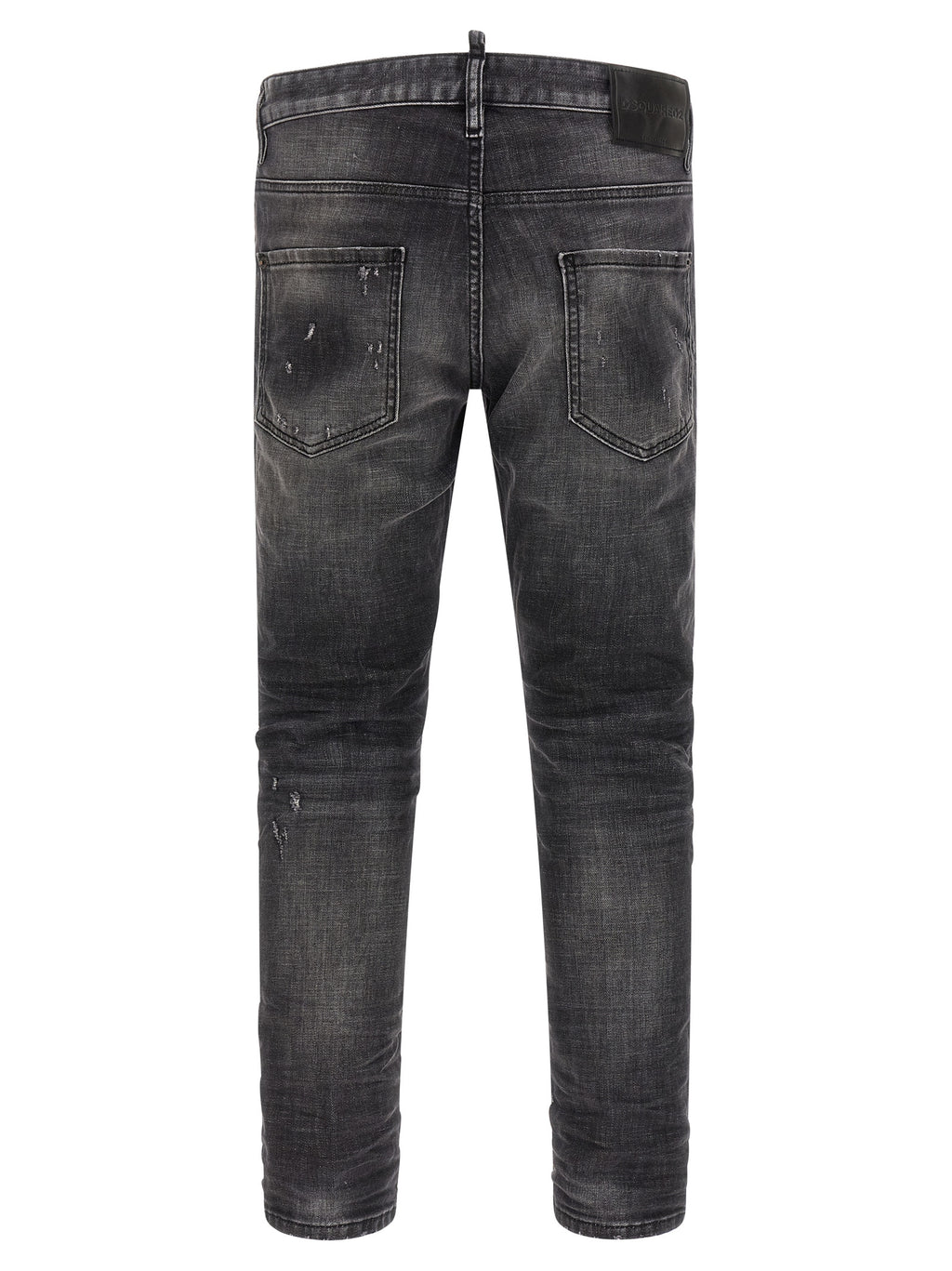 Dsquared² Gray Cotton Skinny Jeans