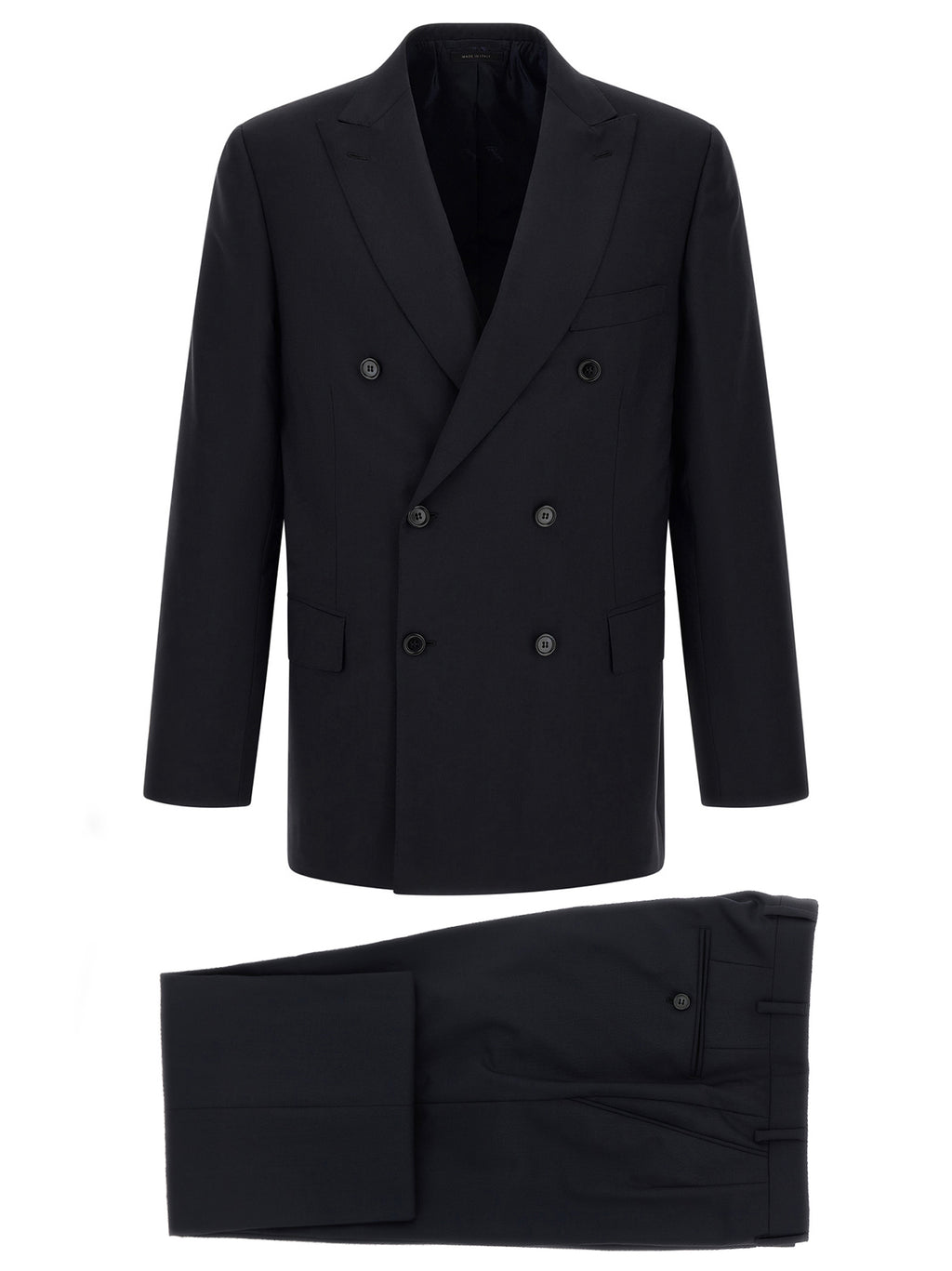 Brioni Blue Wool Two-Piece Suit