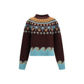 Alanui Bordeaux Wool Oves Aries Sweatshirt