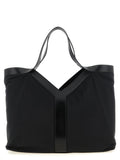 Saint Laurent Black Calfskin Tote Bag