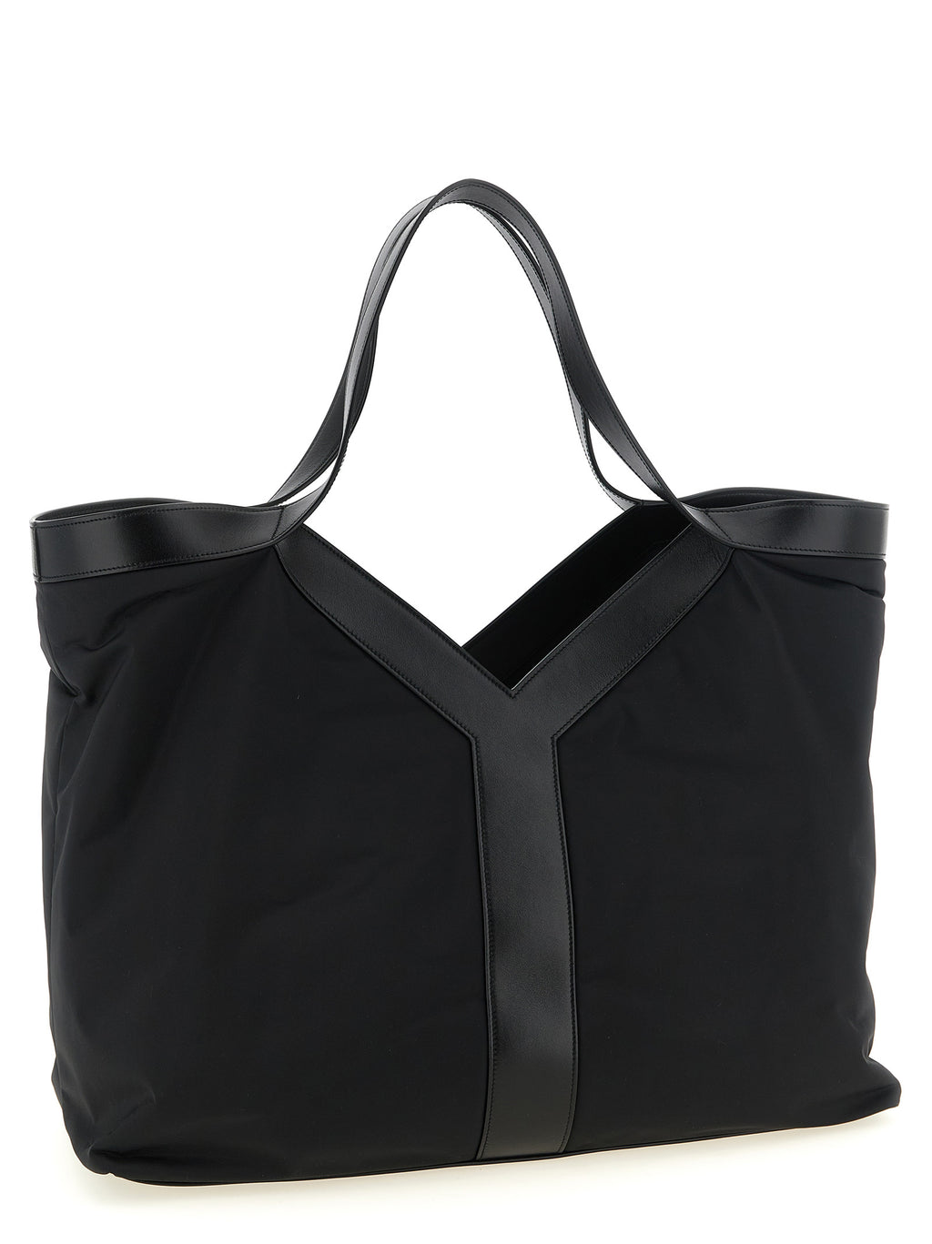 Saint Laurent Black Calfskin Tote Bag