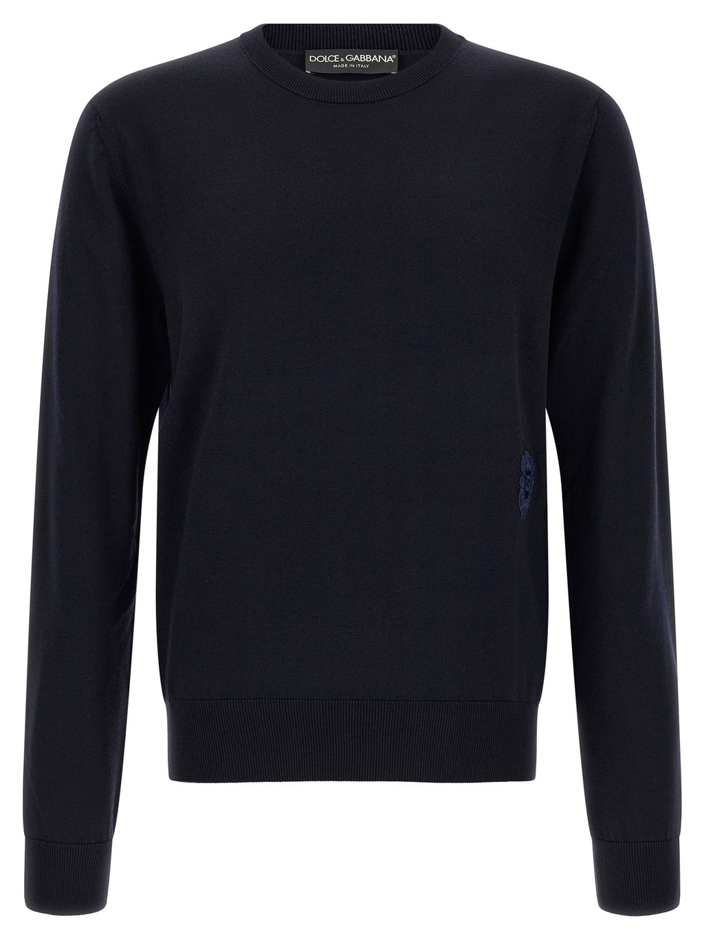 Dolce & Gabbana Blue Virgin Wool Cardigan