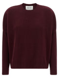 BE YOU Bordeaux Cashmere Cardigan