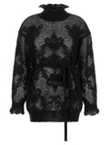 Twinset Black Polyamide Cardigan