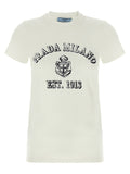 Prada White Cotton T-Shirt