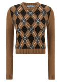 Prada Brown Cashmere Cardigan