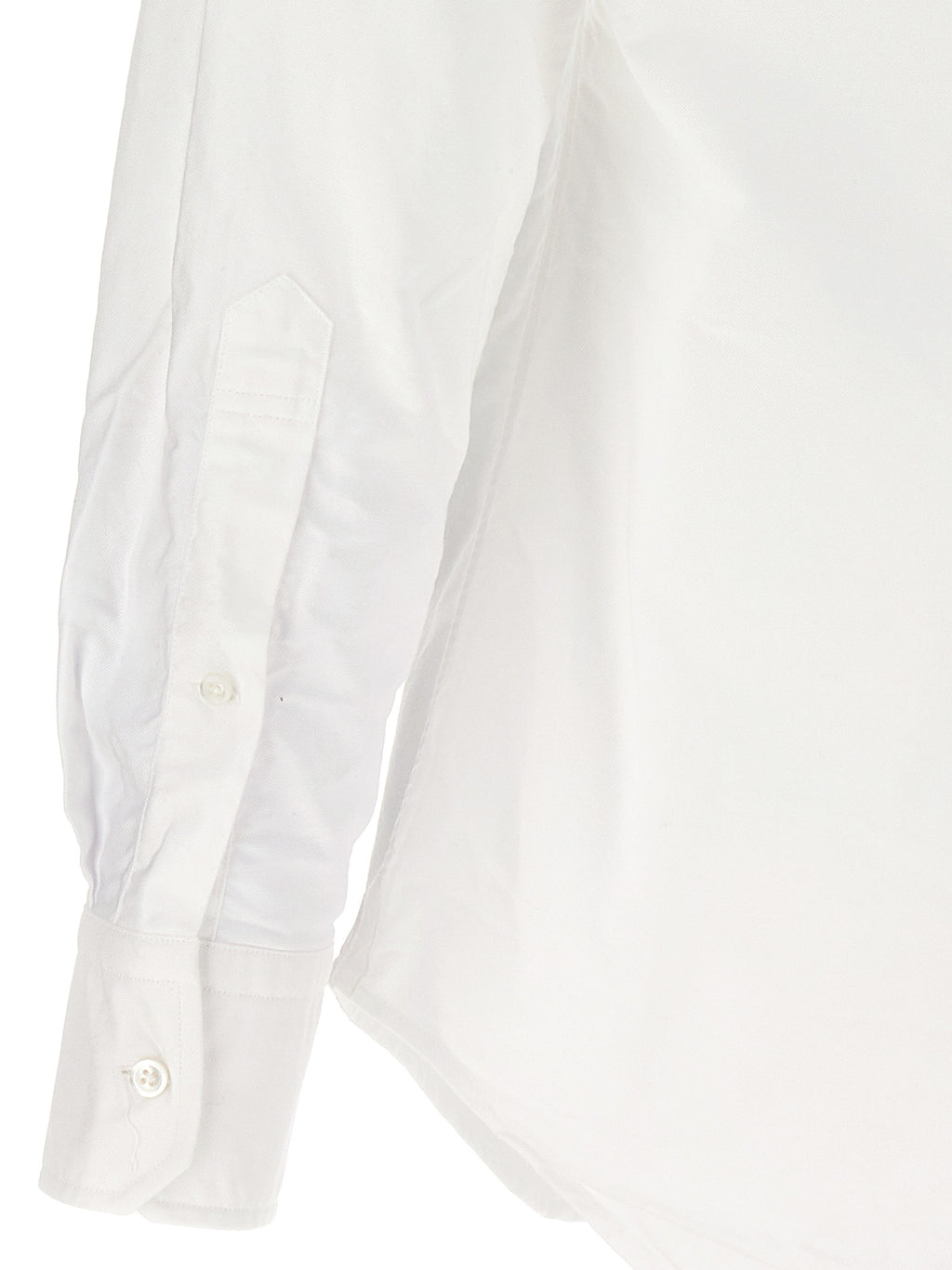 Thom Browne White Cotton Blouse