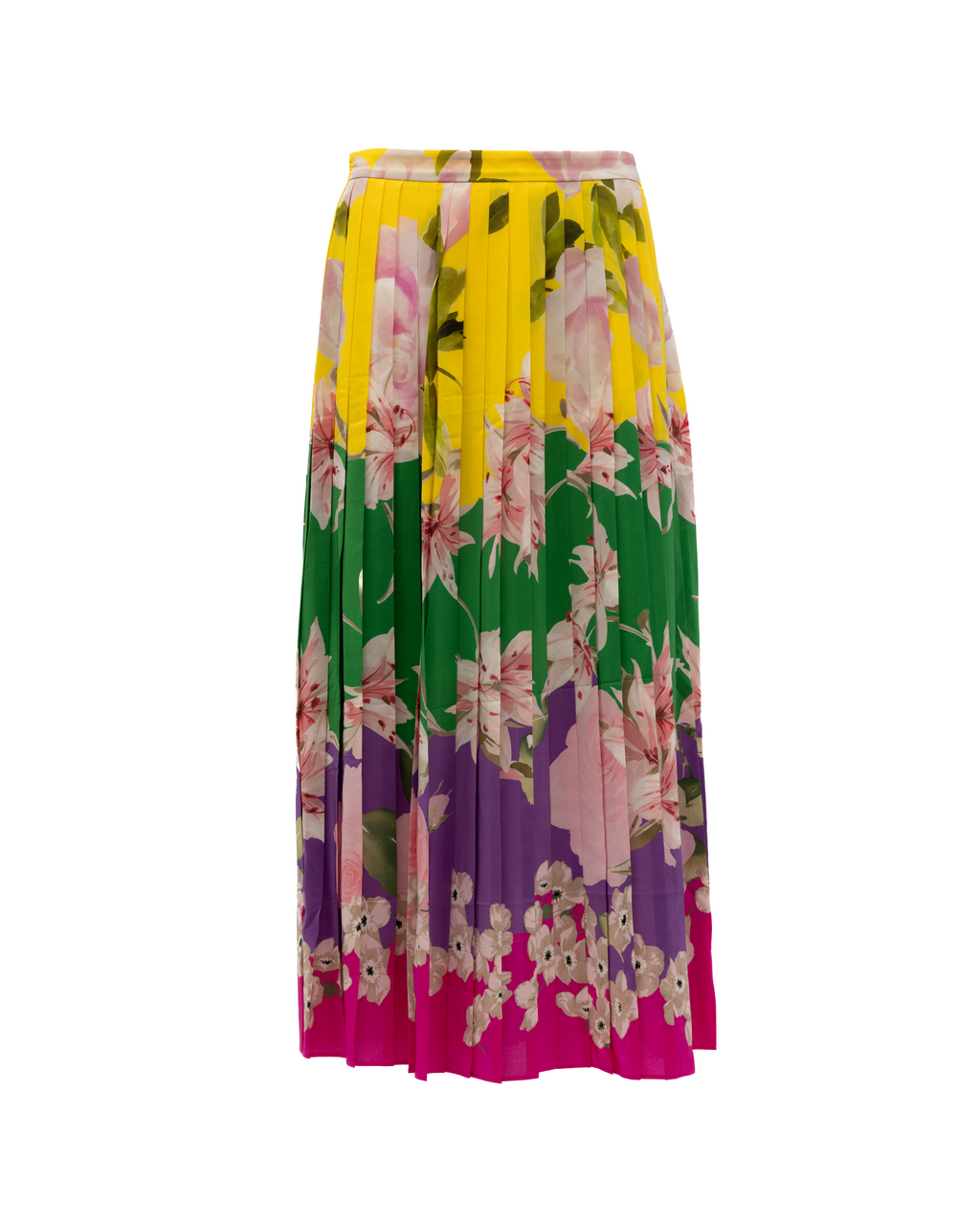 Valentino Garavani Plated Floral Skirt