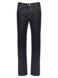 TOTEME Blue Cotton Tapered Jeans