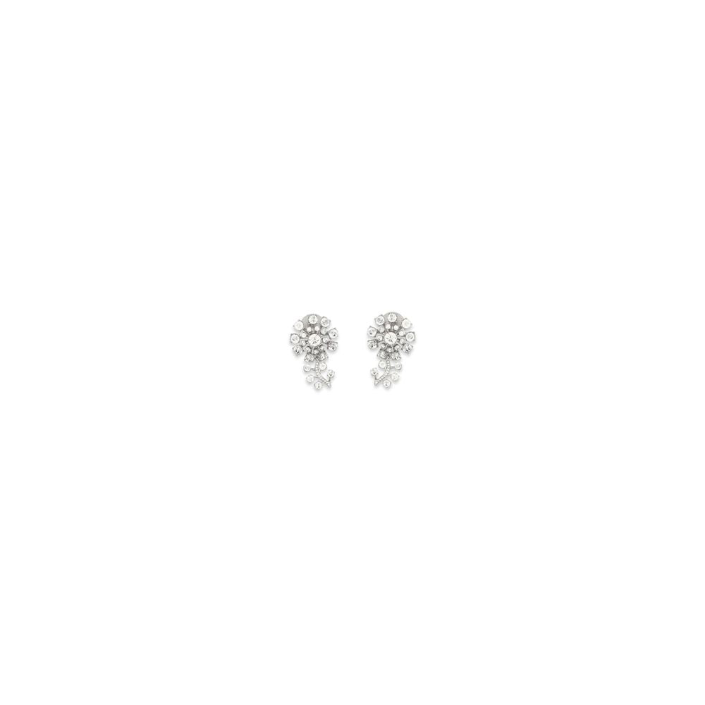 Self-Portrait Silver Brass Earrings