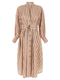 Zimmermann Multicolor Viscose Midi Dress