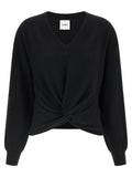 NUDE Black Wool Cardigan