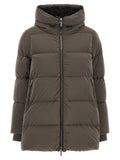 MooRER Brown Wool Full-Length Jacket